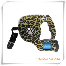 Pet Leash with Flashlight and Leopard Printing for Promotion